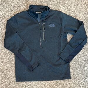 The North Face Dark Blue Quarter-Zip Pullover